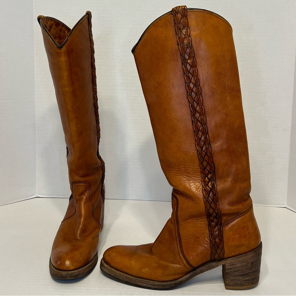 Miss Capezio western‎ cowboy boots Size 7.5 N Vintage
70s 80s